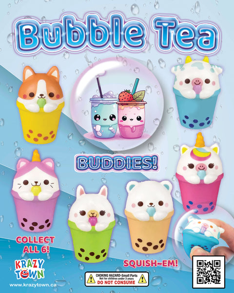Bulk vending 2" capsule - Bubble tea toy 