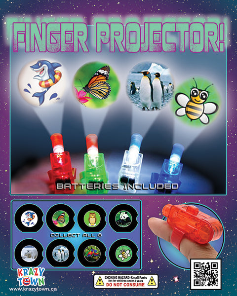 Bilk vending 2' capsule - finger projector