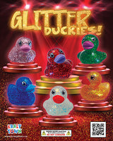 Bulk Vending 2" capsule glitter duck 