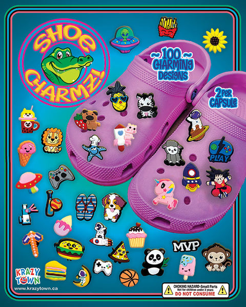 Bulk vending shoe charms 