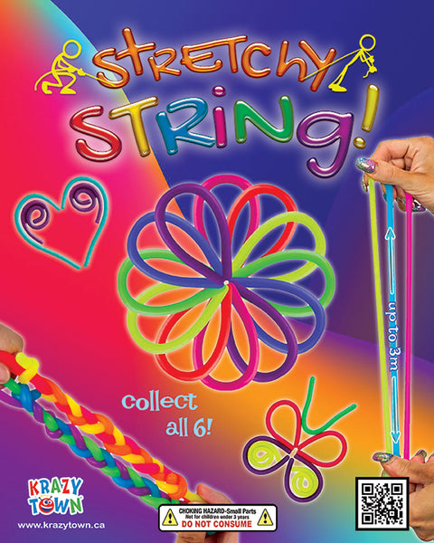 New Stretchy String! Bulk Vending 2" capsule - fidget 