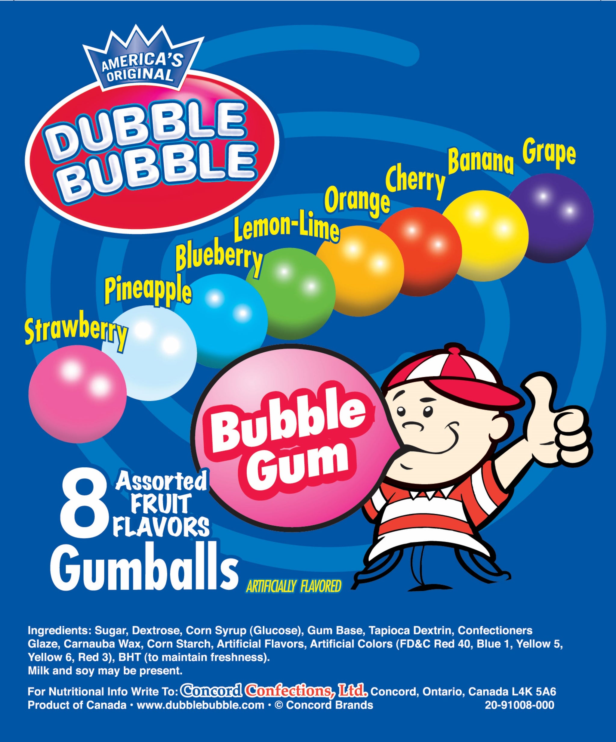 DUBBLE BUBBLE ASST-900CT – Krazytown Sales