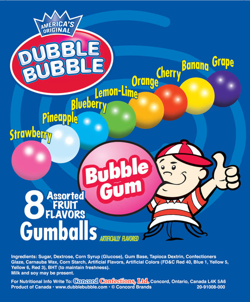 bulk vending gum dubble bubble