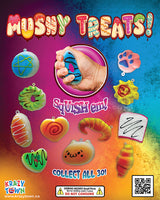 Squish mushy treats 2" capsule bulk vending 