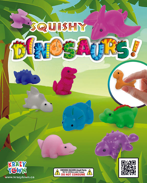 DINOSAUR STRETCHY ( SQUISHY DINOSAURS) – Krazytown Sales